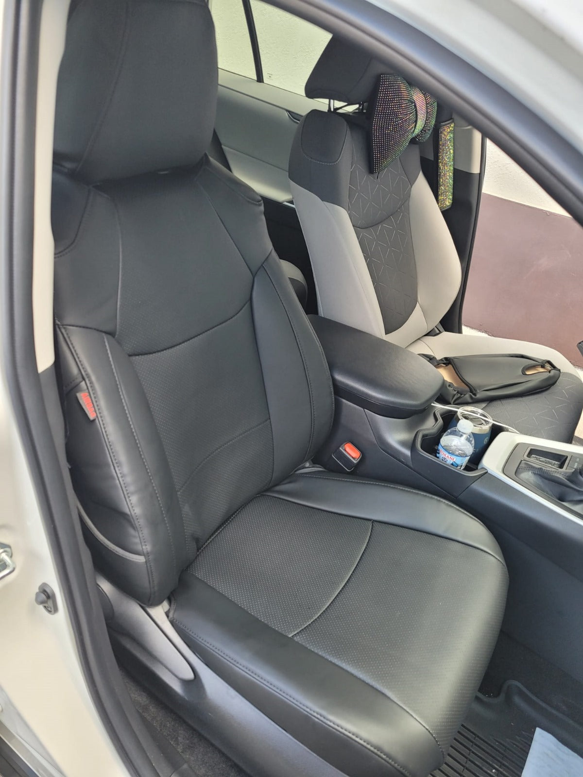 Rav4 before and after leather conversion kit - supremeseatcovers