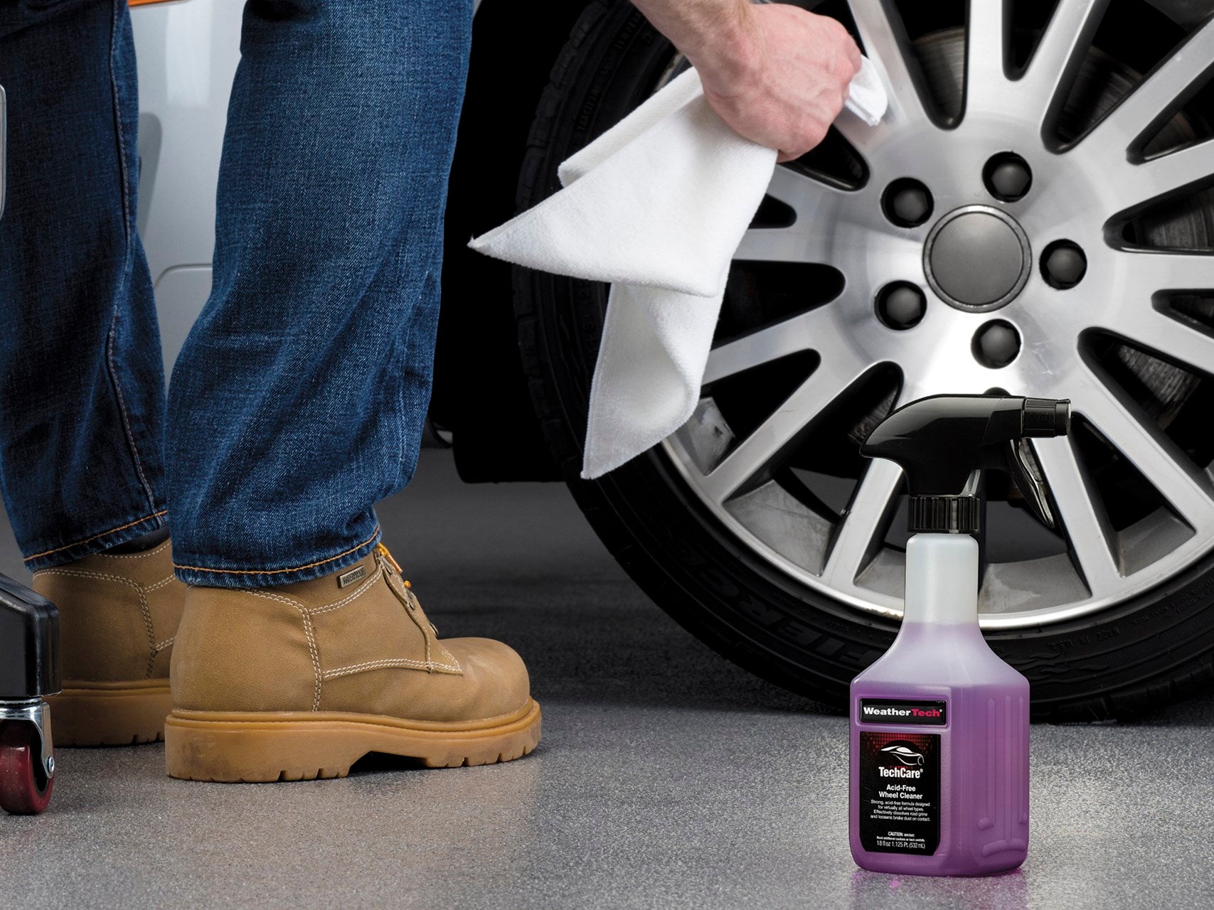 TechCare Acid-Free Wheel Cleaner - supremeseatcovers