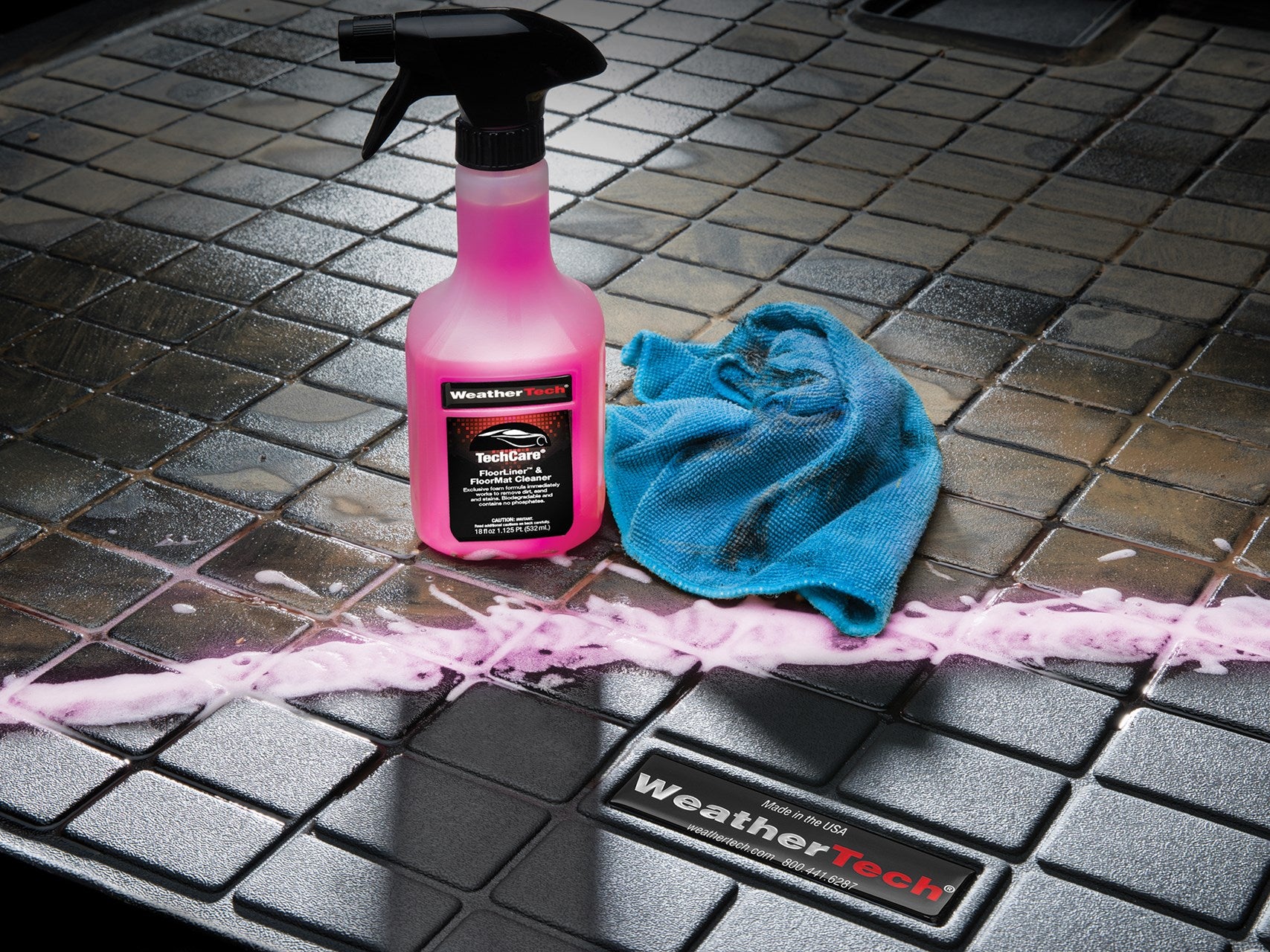 TechCare FloorLiner and FloorMat Cleaner - supremeseatcovers