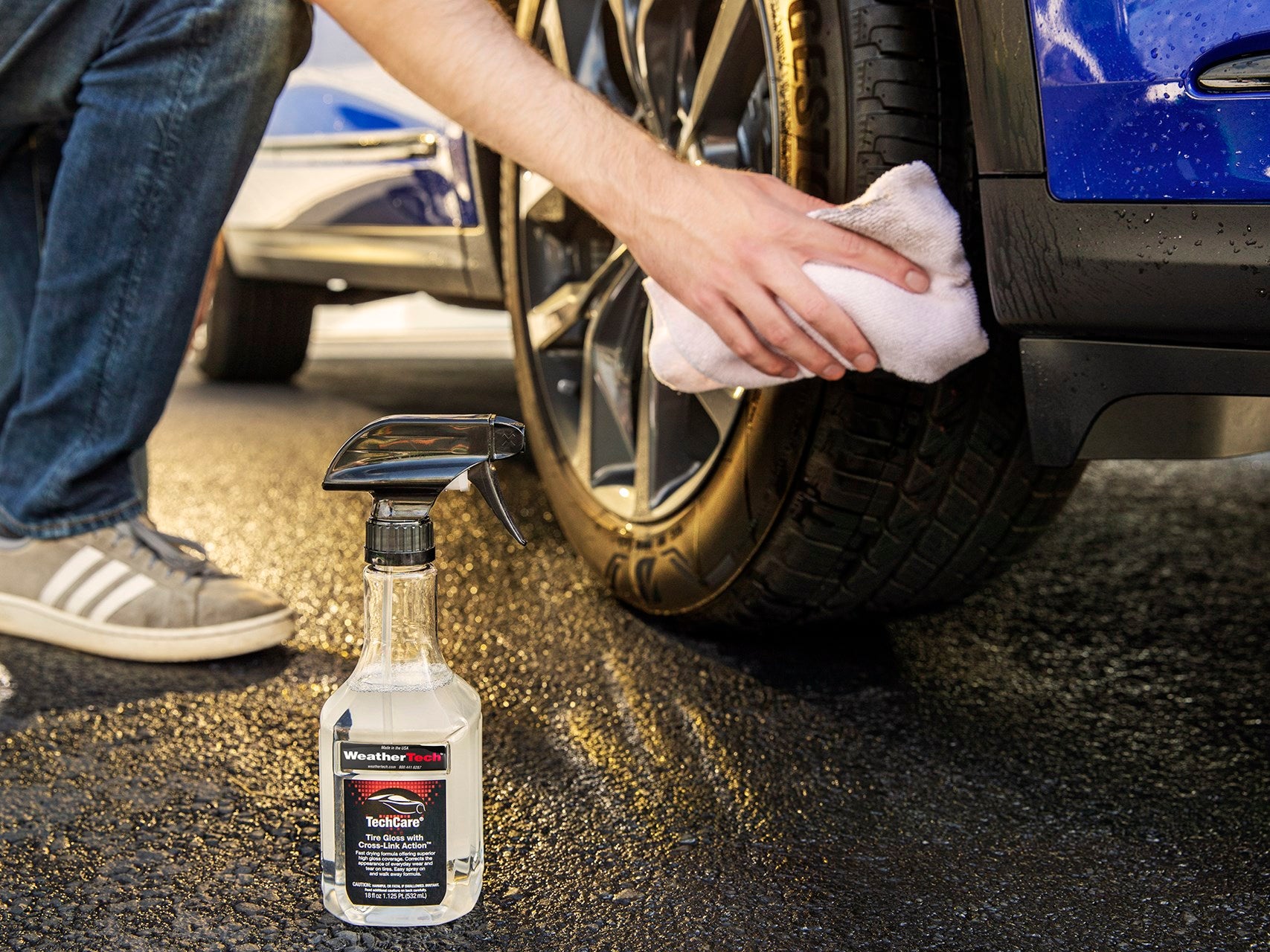 TechCare Tire Gloss with Cross-Link Action