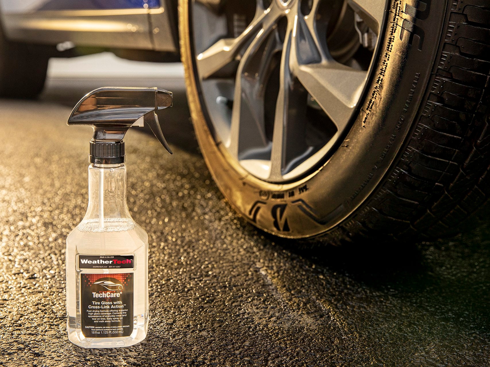 TechCare Tire Gloss with Cross-Link Action